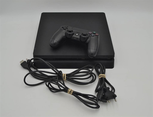 Playstation 4 - 500 GB HDD - Slim - Konsol - SNR 02-27452373-2229907 (B Grade) (Genbrug)